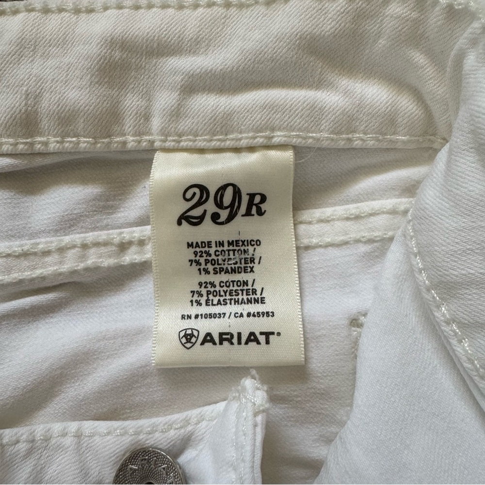 White Ariat Jeans - Picture 6 of 6